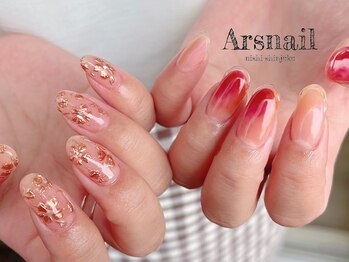 アルスネイル(Ars nail)/ちぐはぐニュアンスネイル