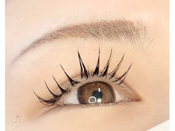 カーララッシュ(Cara Lash)/フラットラッシュ160本　束感