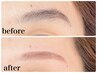 新規【眉カラーで垢抜け◎】美眉アイブロウwax＋カラー＋眉メイク仕上げ．