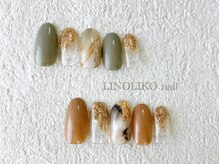 リノリコネイル 元住吉(Lino Liko nail)/11月☆7500円定額デザイン