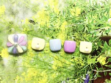 ネイルミュージアム(Nail Museum)/【夏】立体フラワーフットネイル