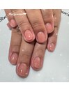 ワンカラーnail