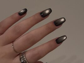 Navy × Brown Micro Magnet