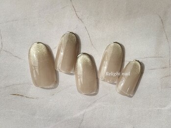 上品大人のラメネイル