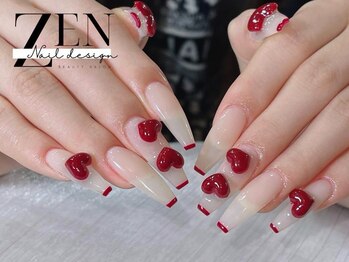 ゼン ネイル デザイン 池袋(ZEN NAIL DESIGN)/* 長 さだしやり放題×つけ放題