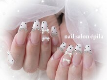 エピラ(epila)/ribbon×ドット