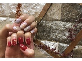 左右バラバラお任せネイル★