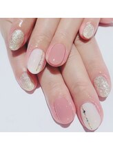 カラン 焼津店(CALIN)/シンプル綺麗めネイル