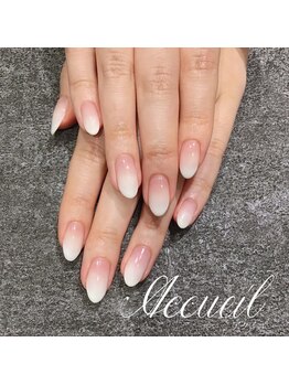 アクイユ 銀座店(ACCUEIL)/王道☆ホワイトグラデーション