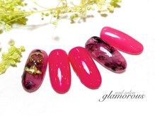 ネイルグラマラス 西新井店/《パラジェル》春 大人 上品