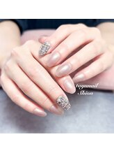 たゆ ネイル(たゆnail)/ツイードナチュラルネイル