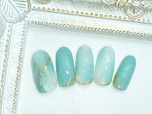 ネイル アンド アイラッシュ虹/トレンドコース