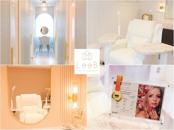 ネイルアンドアイラッシュ リーブ(LeeB)の写真/完全個室で貴女だけの贅沢時間を。丁寧なネイルケアと落ち着いた雰囲気から得られる本当のリラックス