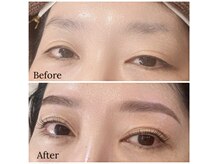 眉WAX +コスメリフトでナチュラル綺麗なお目元に♪