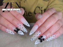 ゼン ネイル デザイン 池袋(ZEN NAIL DESIGN)/* 長 さだしやり放題×つけ放題