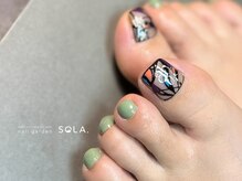 ソラ(SOLA.)/夏前におすすめフットネイル