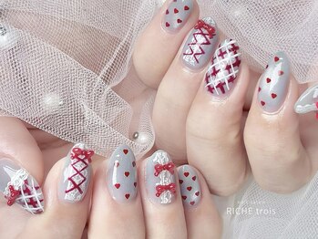 衣装モチーフ推しネイル