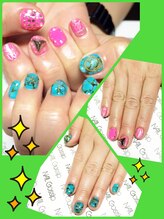 ネイル ゴシップ(Nail Gossip)/by Saico★アシンメトリーネイル