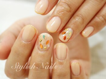 スタイリッシュネイルズ(Stylish Nails)/ホログラムリーフ3