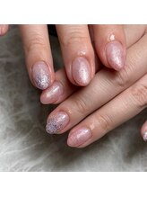 アンジュクレール(Ange Clair)/シンプルグラデーションネイル