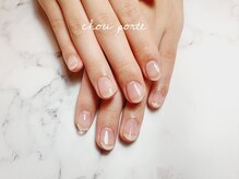 シュポルテ(chou porte)/クリアネイル