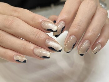 リット バイ セブンルックス 大宮東口店(Lit by 7LOOKS)/90分アート/8000/持ち込み