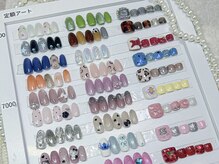 ミナミネイル(MINAMI NAIL)の雰囲気（かわいい定額ネイルたくさんあります♪）