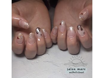 サロン マレ(salon mare)/バレンタインネイル