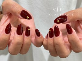 ボルドーネイル