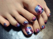 ラウト デコレーションアンドネイルサロン(Lauto Decoration&Nail Salon)/ギラギラフットネイル