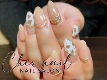 シェル ネイル(Cher nail)/ダルメシアン【Cher nail】