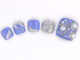 フットアート付け放題