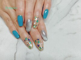 キラキラシェルアート