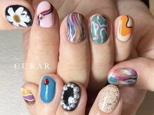 アイラッシュアンドネイル専門店 クラル 茅ヶ崎店(CURAR)/個性派　ニュアンス