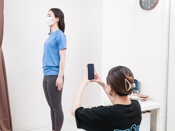ザ エスアップ 博多店(THE S-UP)/施術後、再度採寸