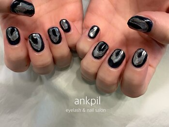 アノカプイル(ankpil)/3月季節の定額aネイル