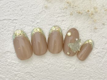 蝶々ネイル 銀座フィルイン