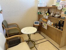 レッツゴー 酵素風呂の雰囲気（ご来店時に最初に受け付けして頂く場所になります☆）