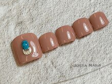 ジャスタネイルズ(JUSTA NAILS)/定額デザイン シンプル　フット