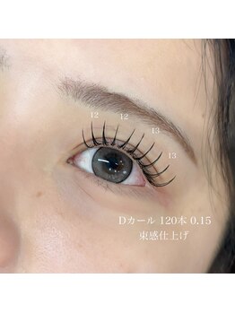 トータルビューティー(TOTAL BEAUTY)/フラットラッシュ 120本