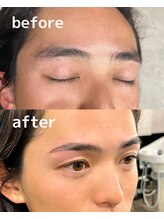 バーバーミキ 塚本(BARBER MIKI)/ナチュラルアーチ眉