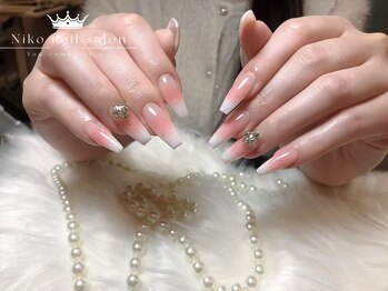 ニコ 銀座本店(Niko)/クリスマス/冬ネイル/ツイード