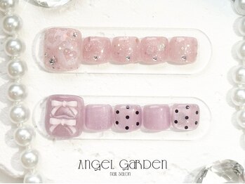 エンジェルガーデン 青山店(Angelgarden)/ガーリーピンクフットデザイン