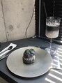 ウユ 上尾店(uu)&nbsp;白黒コンセプトのカフェ どタイプでした[上尾/ネイル/持ち込み]
