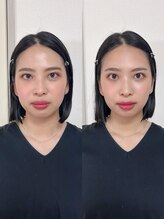 ルミィ(lumii.)/中顔面短縮メイク