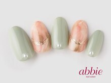 ネイルサロンアビー 北千住店(abbie)/スモーキータイダイ　￥11341