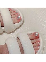 クイーンズビューティーサロン 歌舞伎町店(Queen's beauty salon)/ケア込みフット定額デザイン