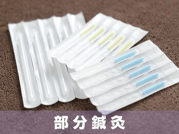 サボテン接骨院 はりきゅう院 北浦和院(SABO-TEN接骨院 はりきゅう院)/使い捨てのステンレス鍼を使用