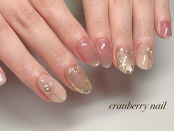 クランベリーネイル 代官山 恵比寿(cranberry nail)/シーズンネイルデザイン