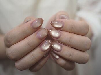 プチナノ(petitnano)/【miyu】ニュアンスネイル